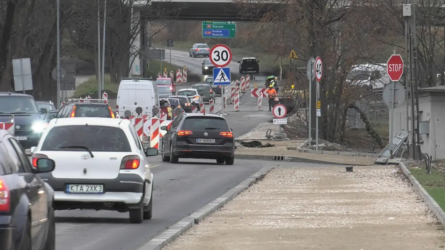 Od jutra kolejne zmiany ruchu na Tuchowskiej w Tarnowie