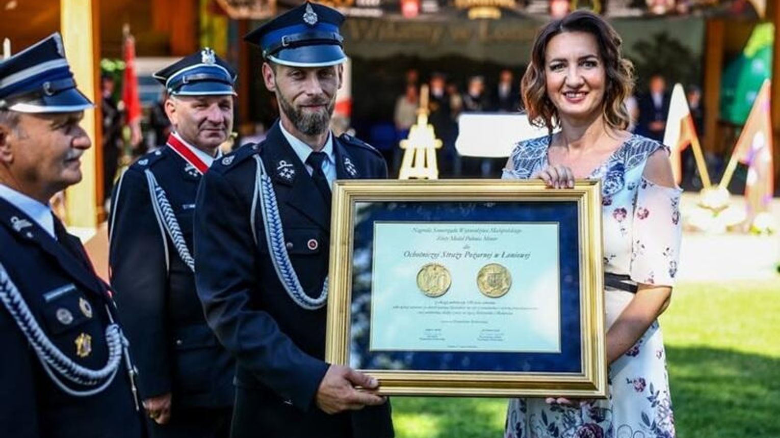 OSP Łoniowa świętowała 120-lecie działalności. Jednostka wyróżniona nagrodą Województwa Polonia Minor