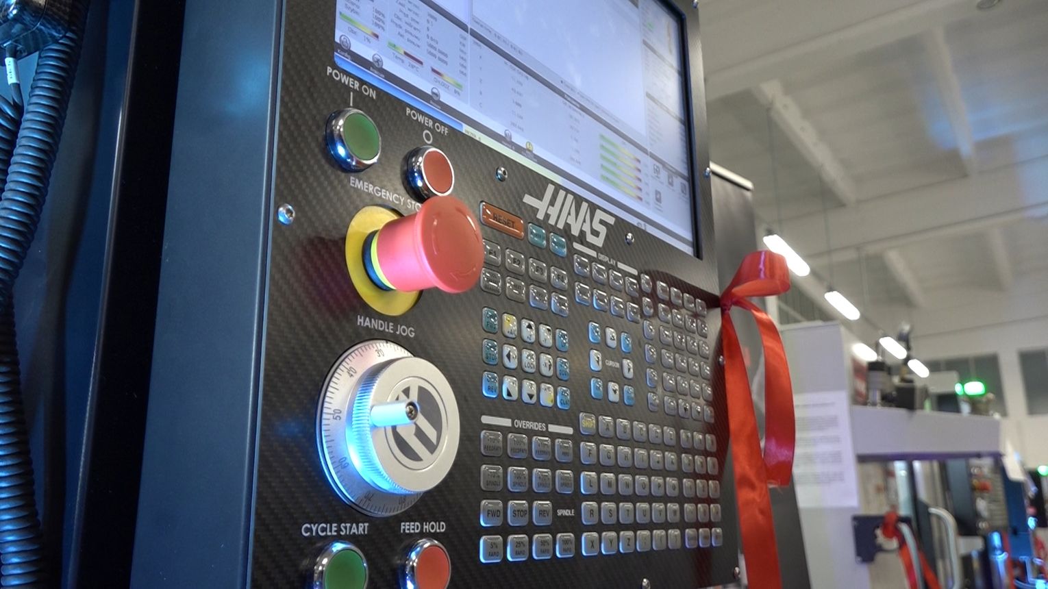 Otwarcie nowej pracowni CNC dla uczniów PCEiKZ w Szczucinie