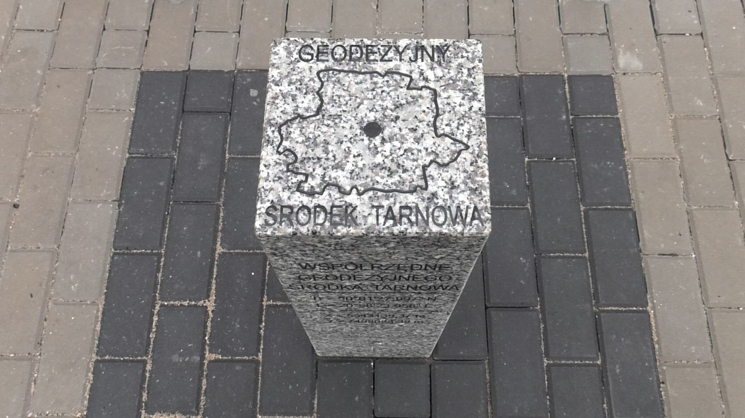 Oznaczono geodezyjny środek Tarnowa