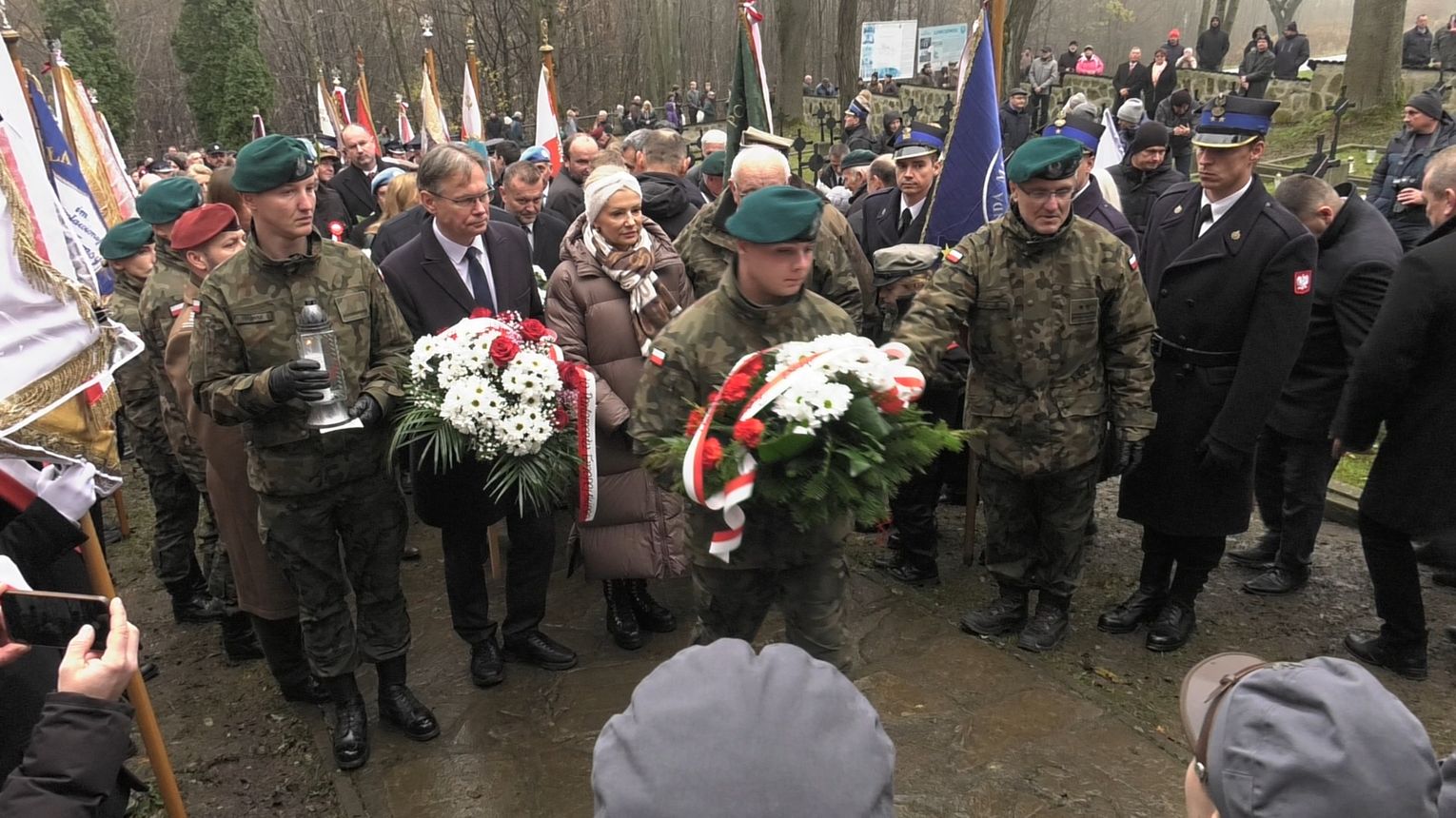 Patriotyczne uroczystości w Łowczówku