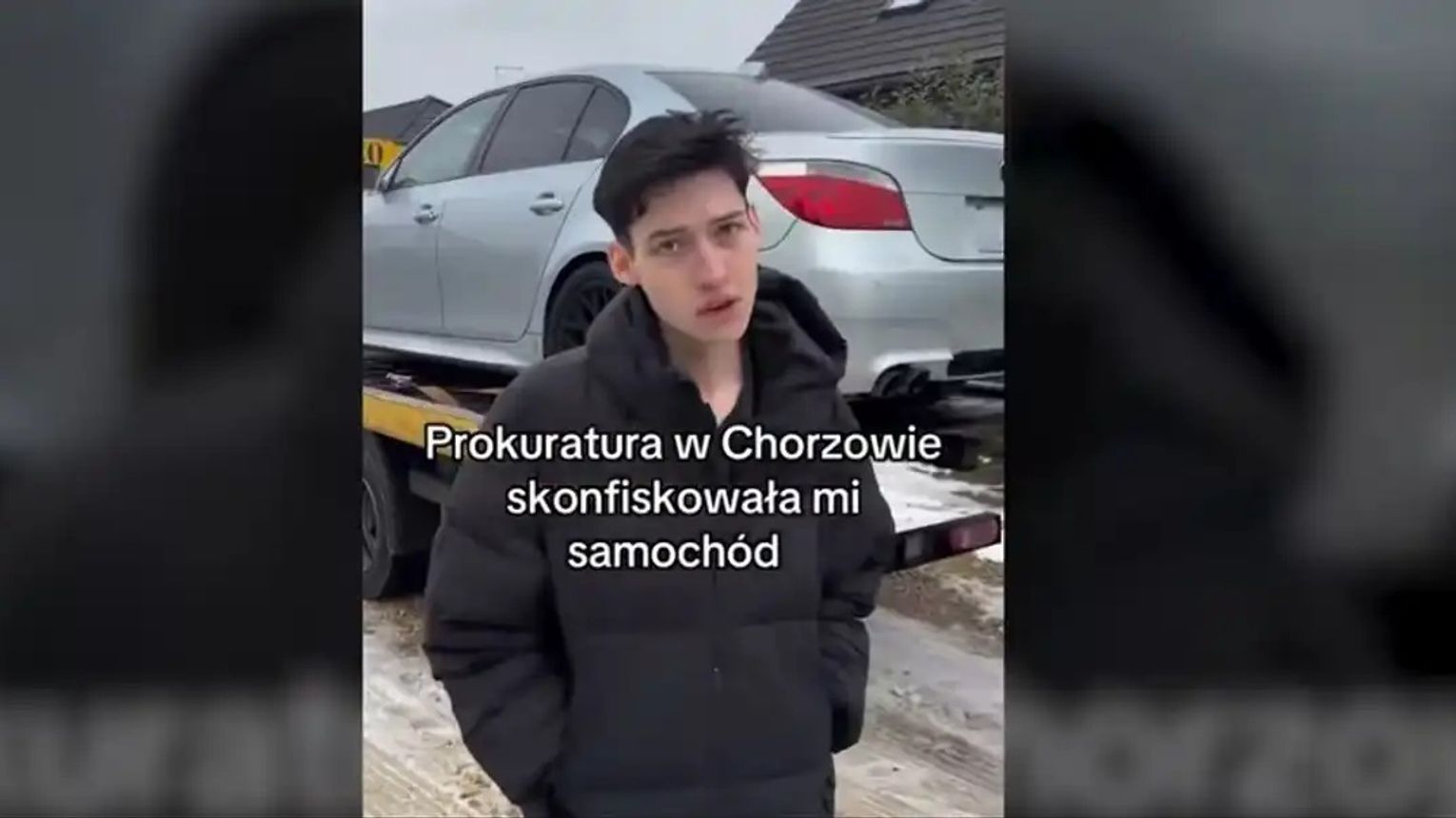 Pędził BMW ponad 300 km/h na A4 w Śląskim. Prokuratura zabrała samochód. Film trafił do sieci!