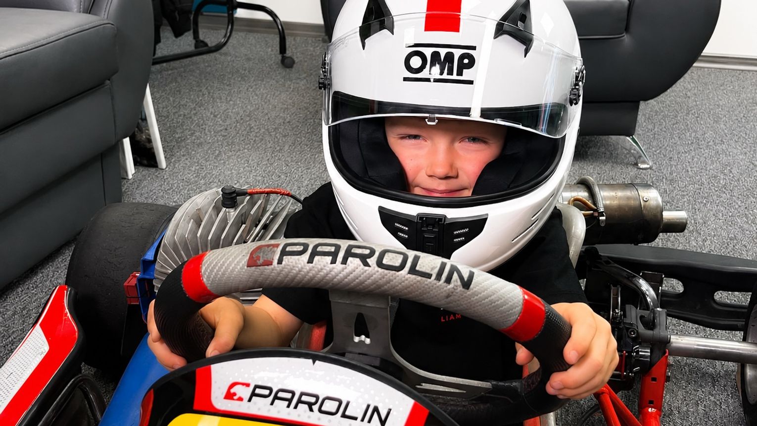 Pięcioletni Liam w drodze do spełnienia swoich marzeń o F1