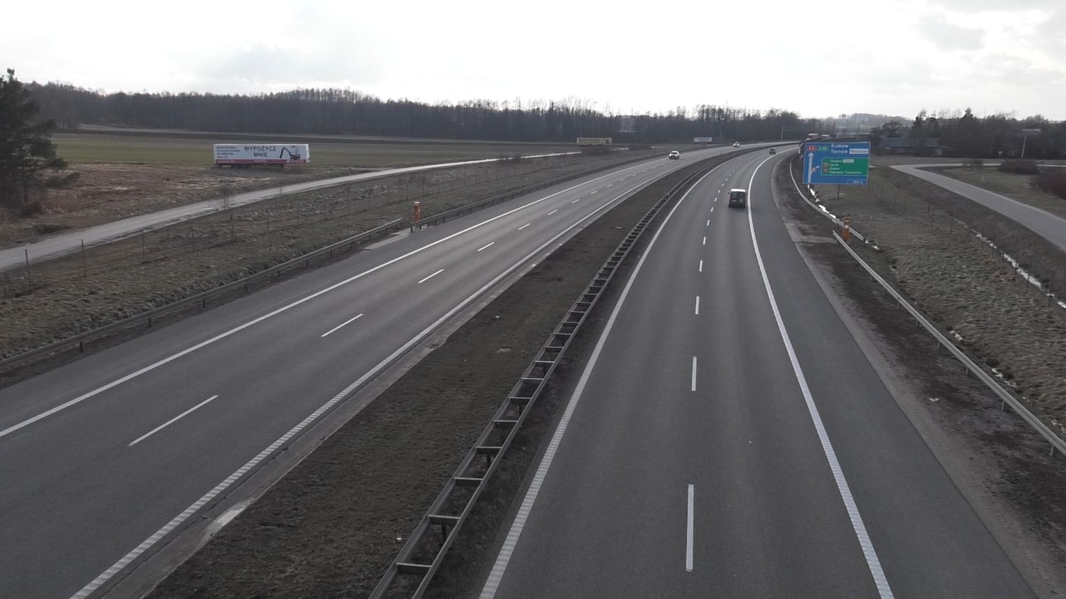 Podróż autostradą A4 będzie bezpłatna. Czy w kierunku Tarnowa powstanie trzeci pas?