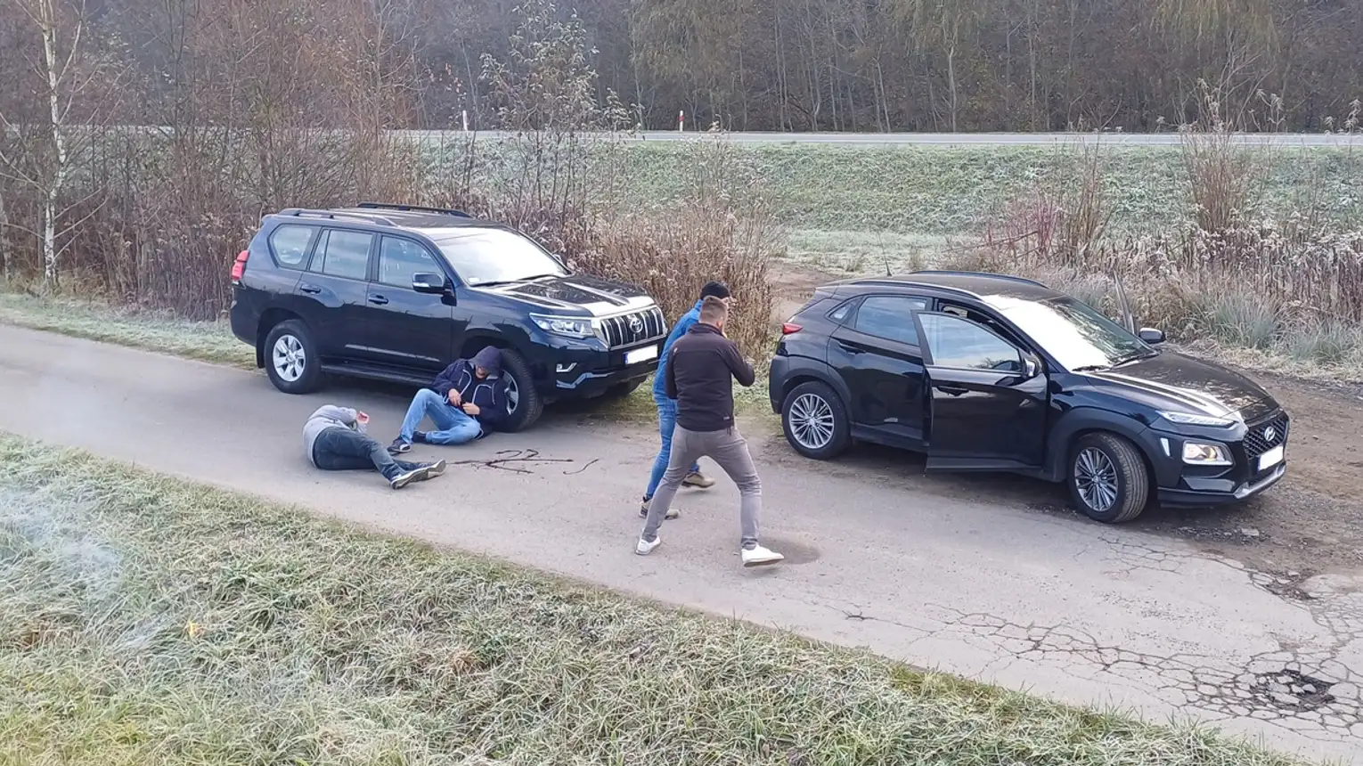 Policyjne ćwiczenia w powiecie gorlickim. Miało dojść do strzelaniny