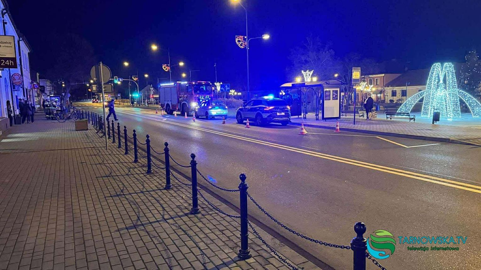 Potrącenie pieszego w Wojniczu