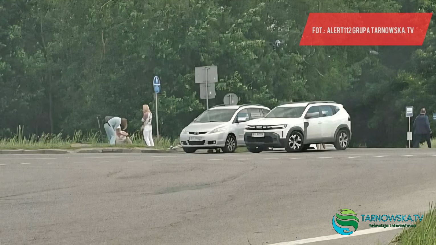 Potrącenie rowerzysty w Tarnowie. Mężczyzna zabrany do szpitala