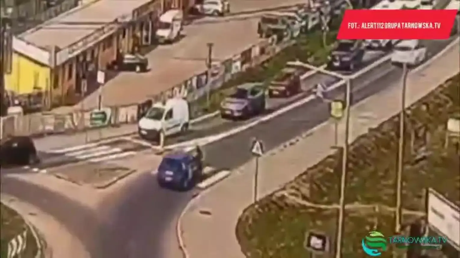 Potrącenie starszej kobiety na pasach w Zakliczynie. Poszkodowana trafiła do szpitala