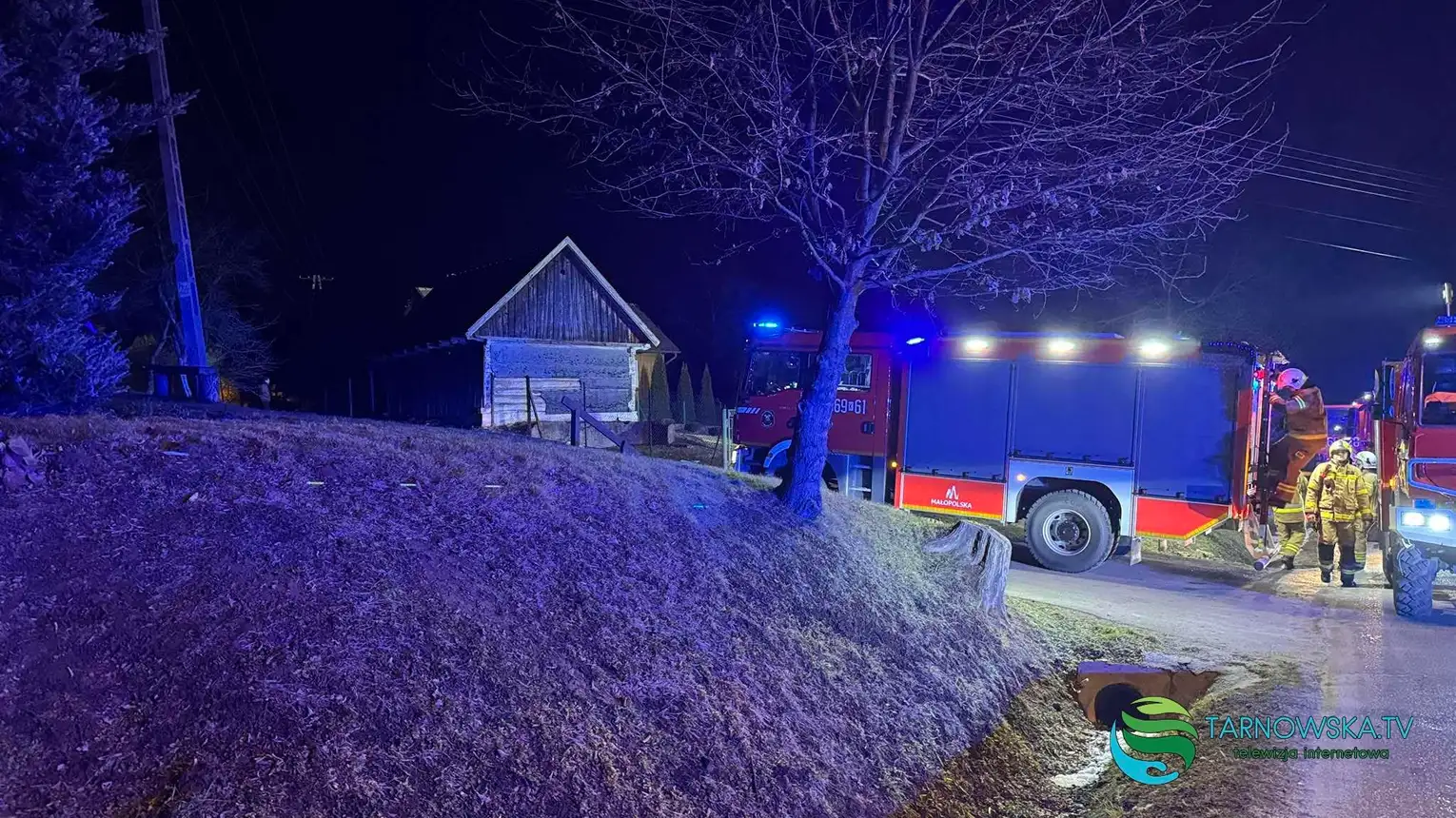 Pożar w drewnianym domu w Milówce. Cudem budynek ocalał!