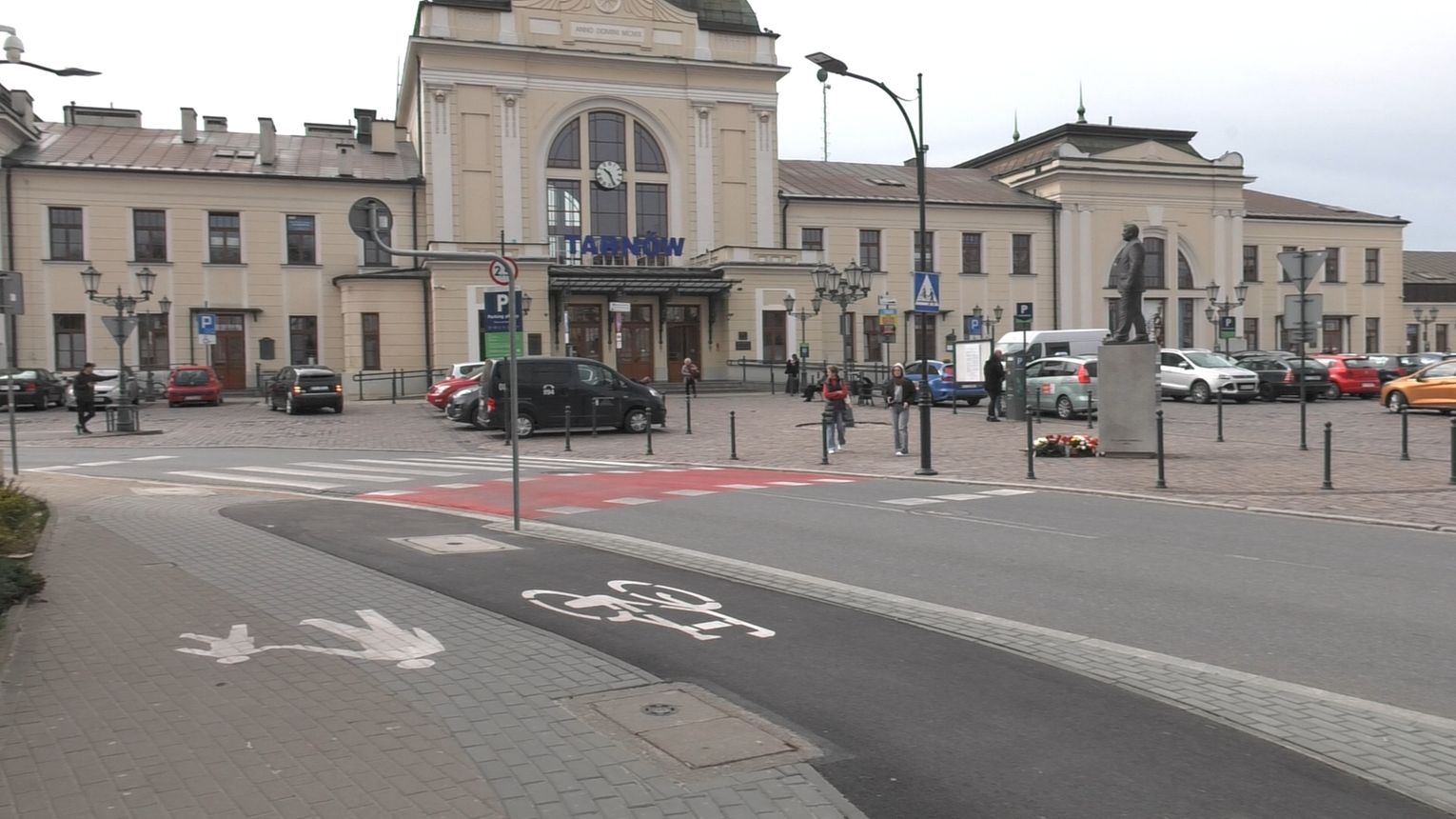 Rowerem pod sam dworzec PKP. Nowy łącznik przy Plantach Kolejowych już gotowy
