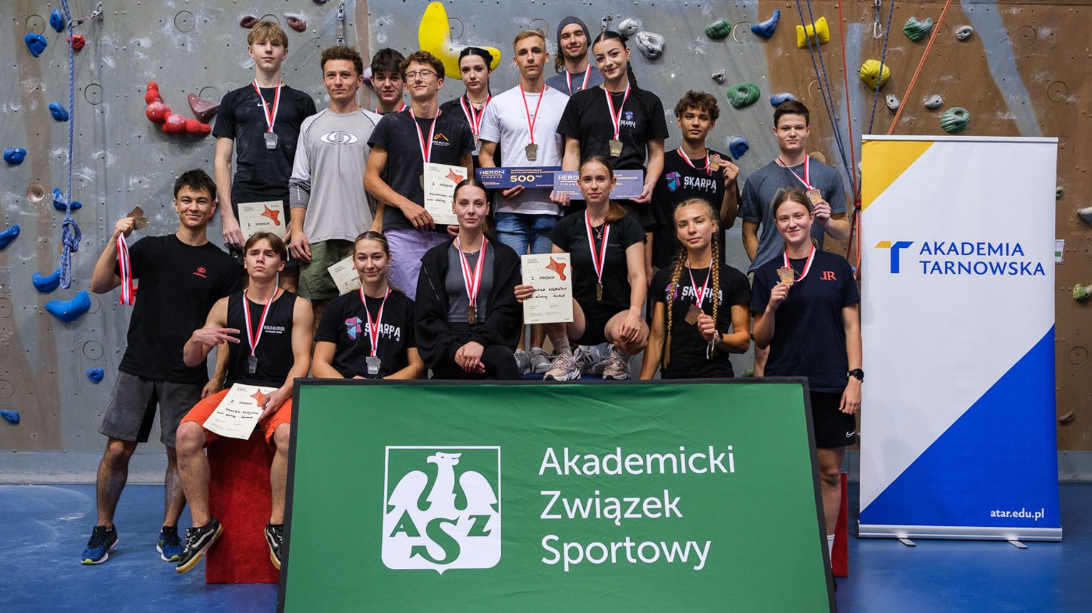 Siedem medali tarnowskich wspinaczy
