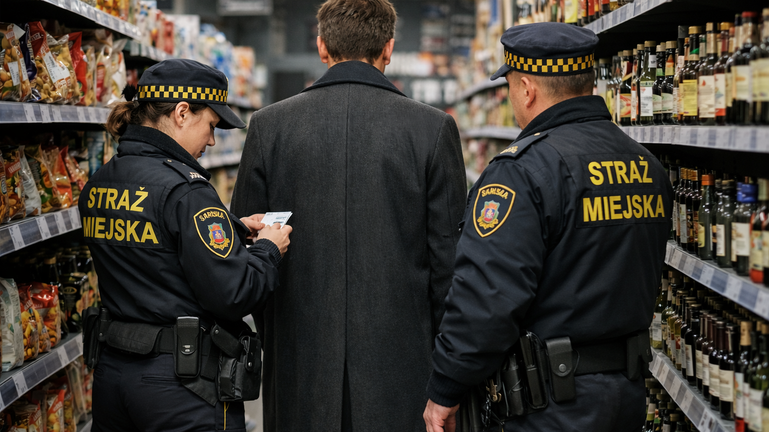 Skandal w Tarnowie: obnażał się w sklepie przy klientach