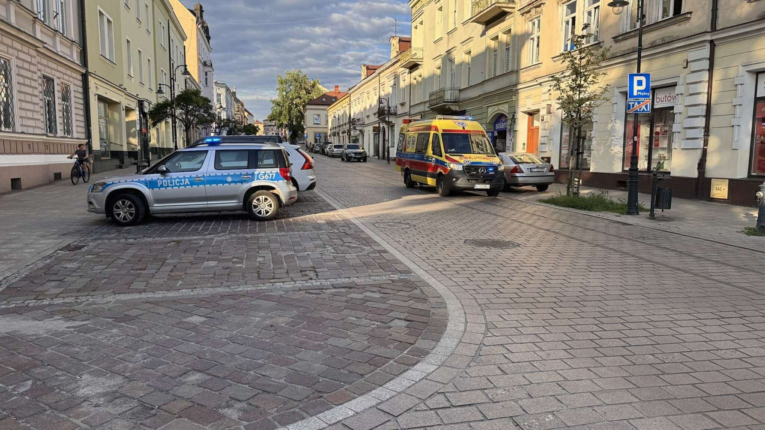 Skoczek na Krakowskiej w Tarnowie