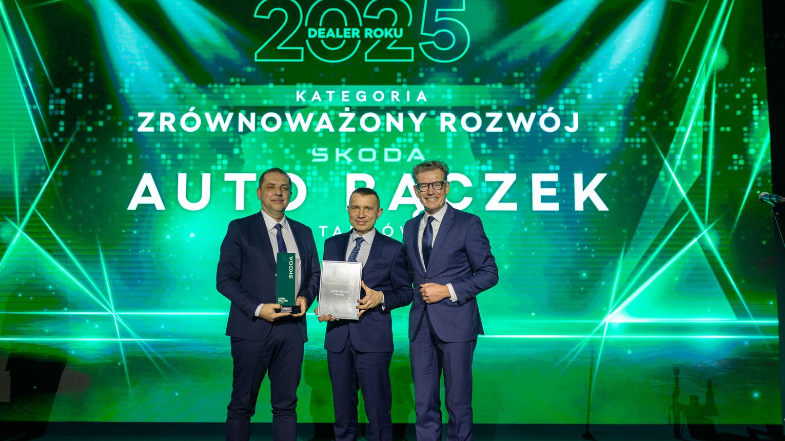 Skoda Auto Bączek z prestiżowym wyróżnieniem „Dealer Roku – Zrównoważony Rozwój”