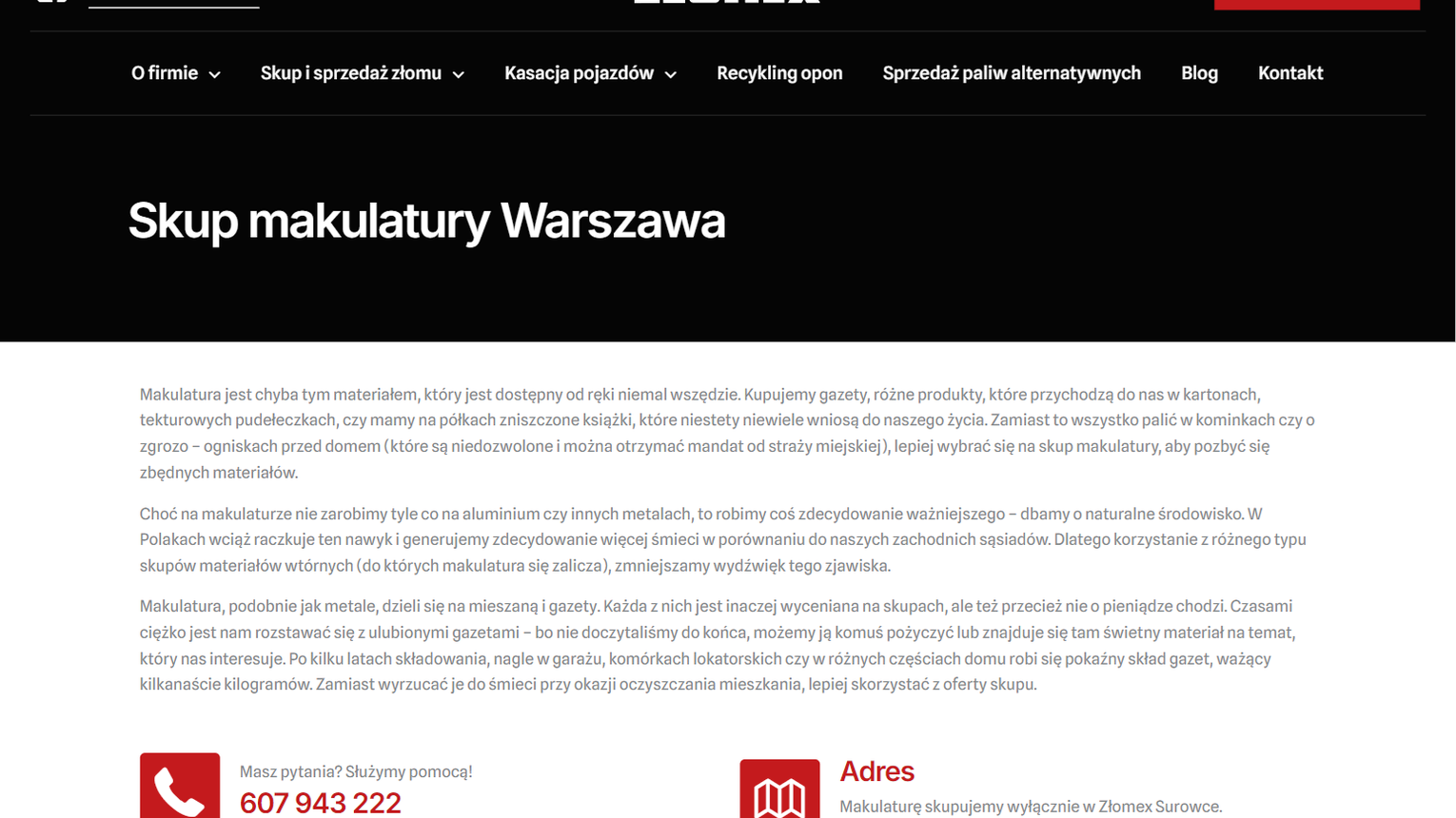 Skup makulatury w Warszawie - jak przygotować papier i karton do odbioru?