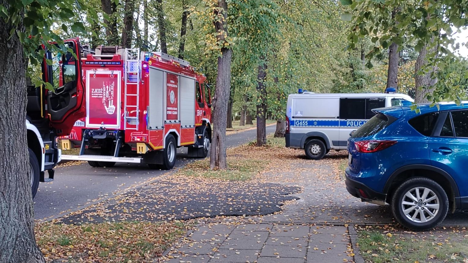 Służby interweniowały w Mościcach. W domu miał być wyczuwalny zapach spalenizny