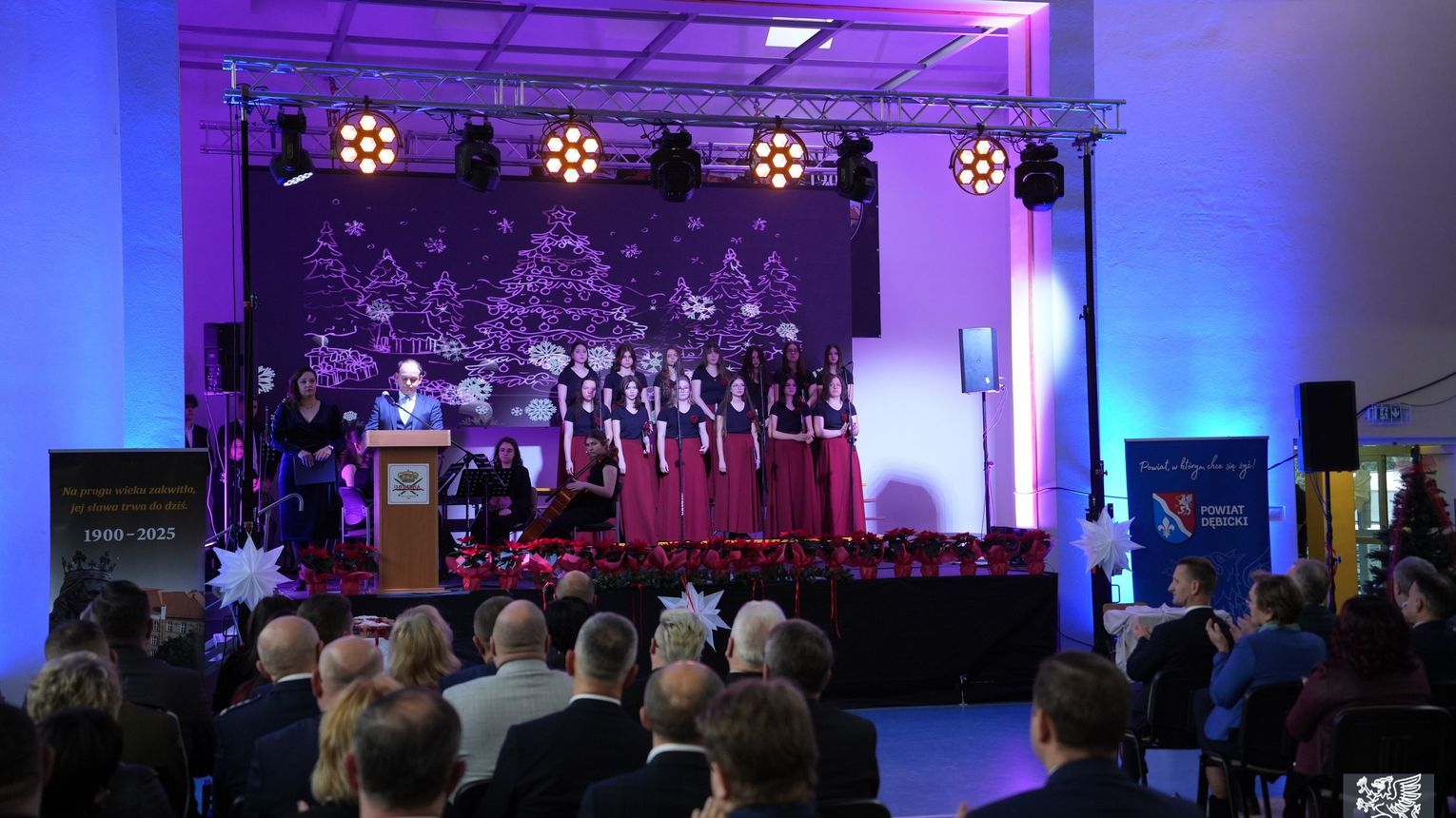 Spotkanie opłatkowe w I LO im. Króla Władysława Jagiełły w Dębicy