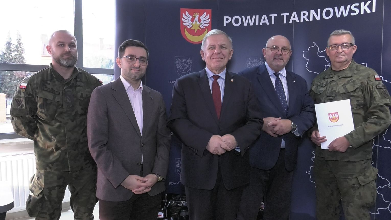 Starostwo Powiatowe podziękowało żołnierzom WOT przed świętami