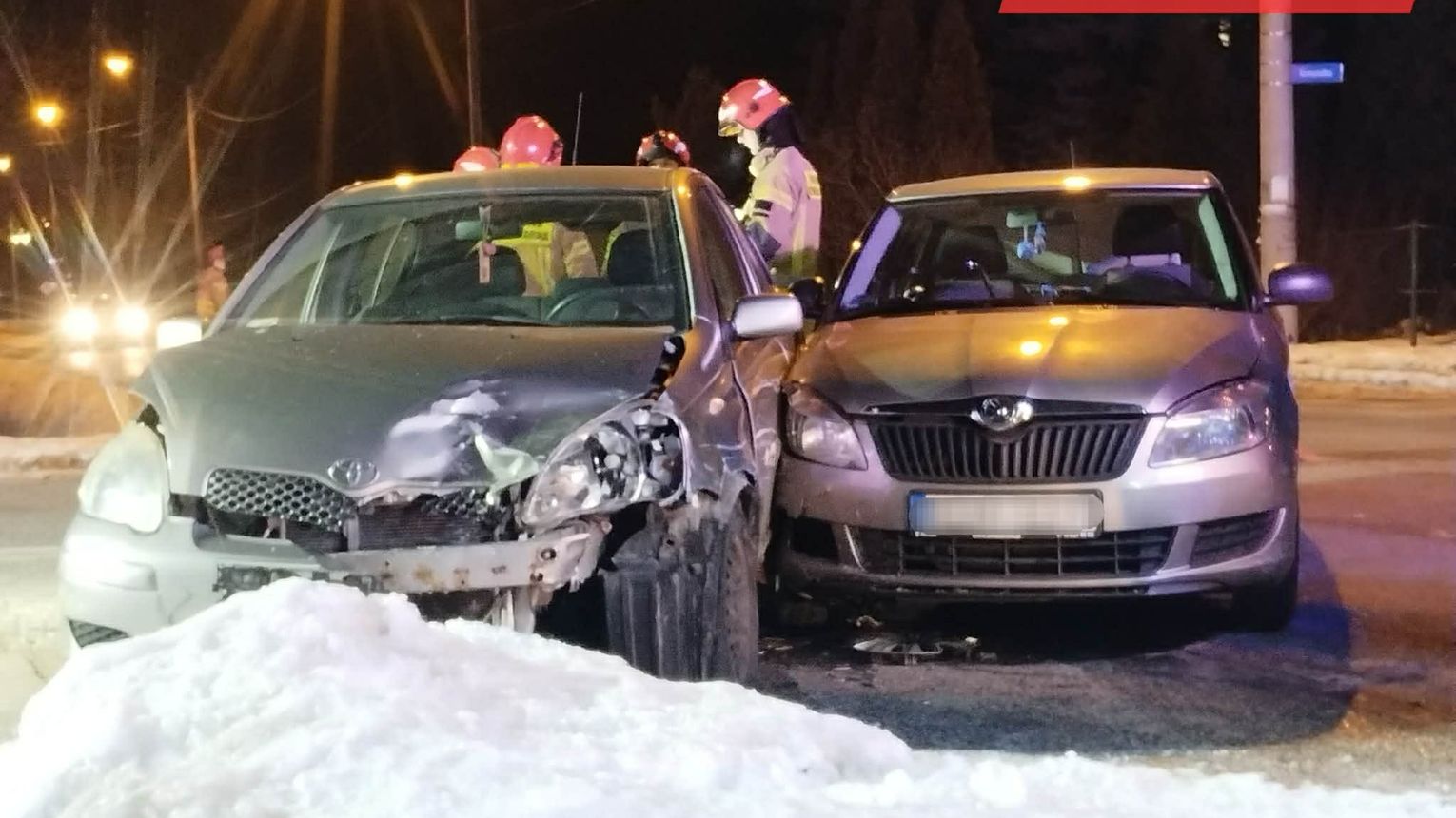 Stłuczka w Tarnowie. Jedna osoba w szpitalu