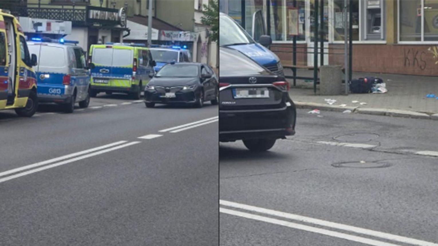 Strzały na ul. Lwowskiej? Policyjna interwencja w Nowym Sączu. Świadkowie mówią o nożu
