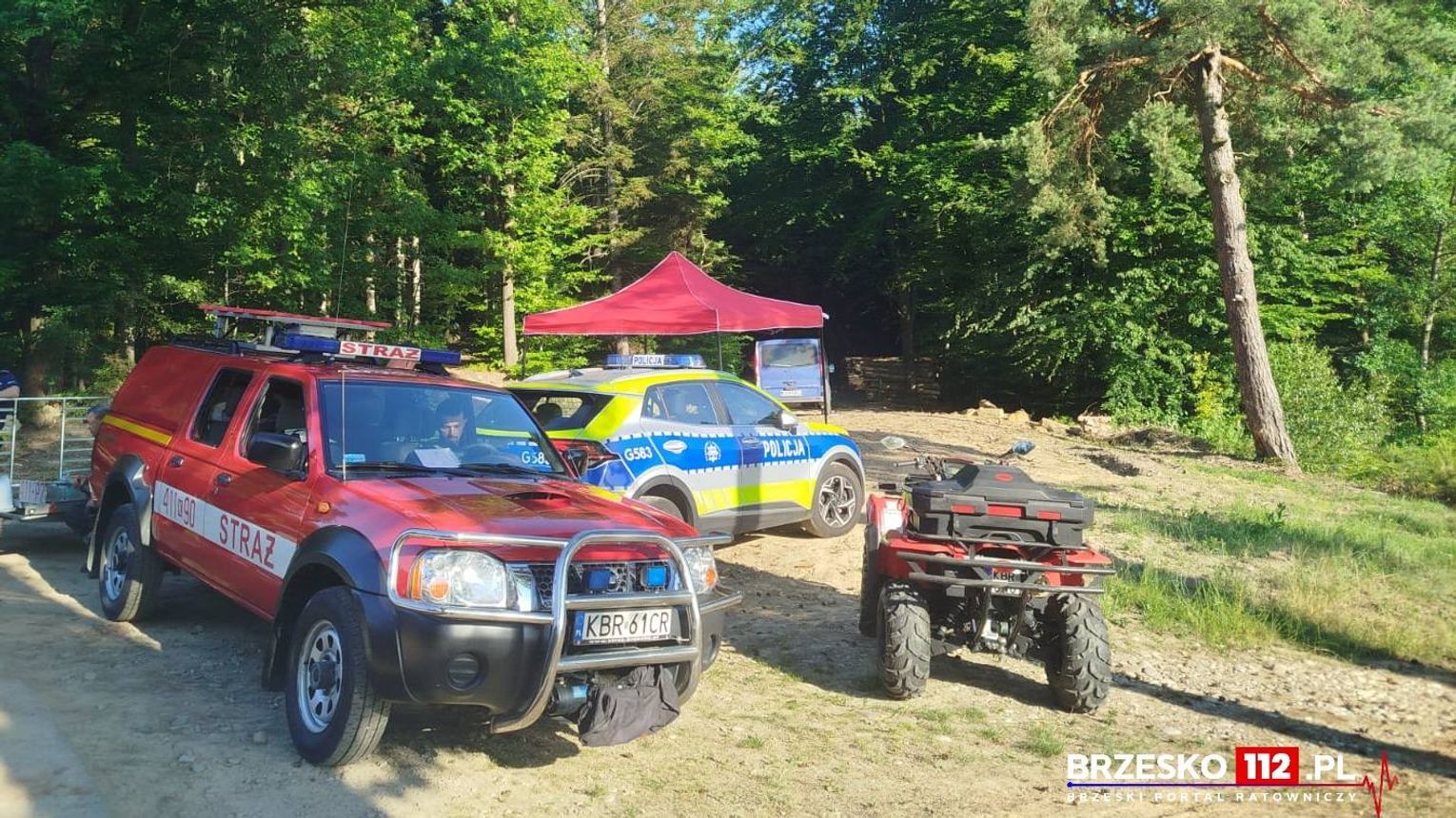 Szczęśliwy finał poszukiwań 63-latka w powiecie brzeskim