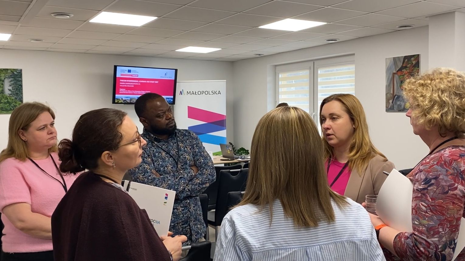 Tarnów gospodarzem spotkania projektu FABCOM z udziałem gości z Europy