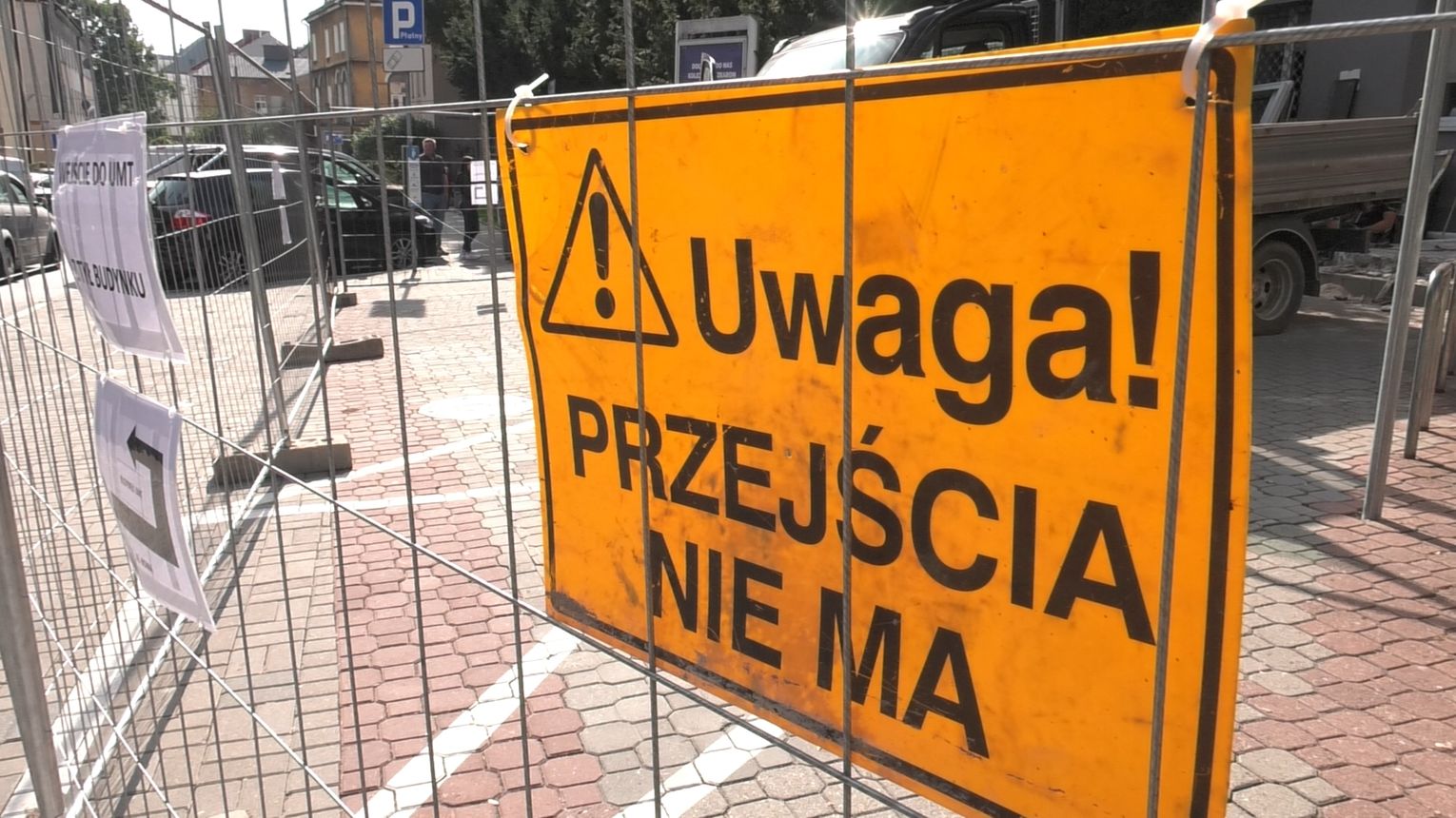 Tarnów: utrudnienia przy urzędzie miasta na Nowej 4