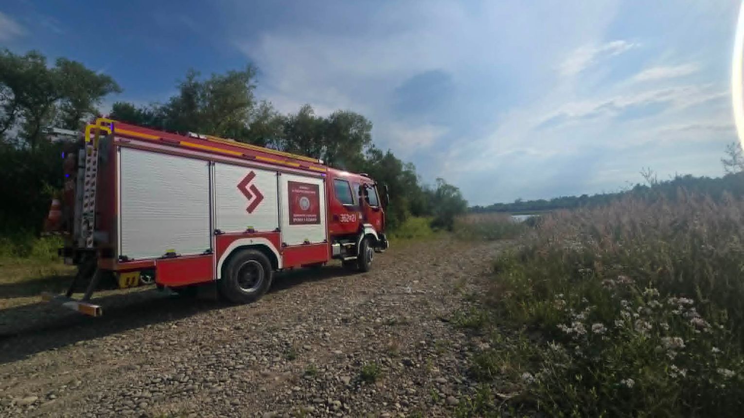 Tragiczny finał wypoczynku nad Dunajcem. Nie żyje mężczyzna wyciągnięty z rzeki