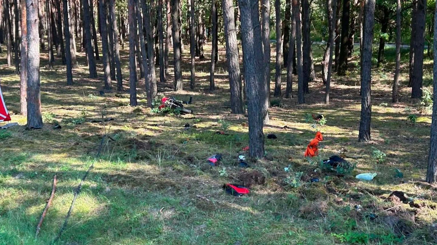 Tragiczny wypadek na DW871 w Grębowie. Nie żyje 32-letni motocyklista