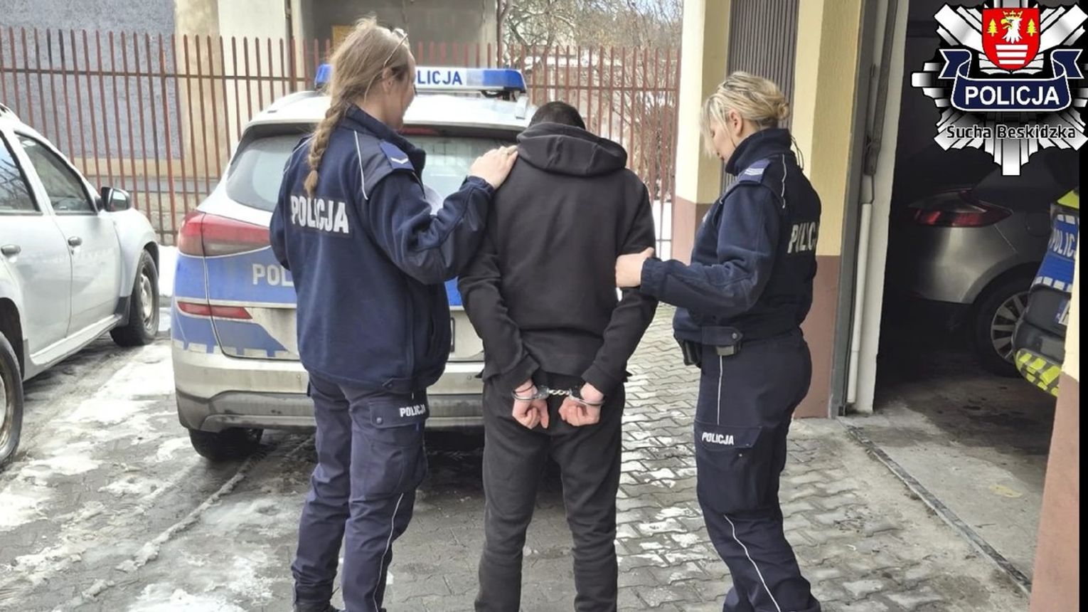 Trzech mężczyzn z powiatu suskiego pobiło rówieśnika w zazdrości o dziewczynę