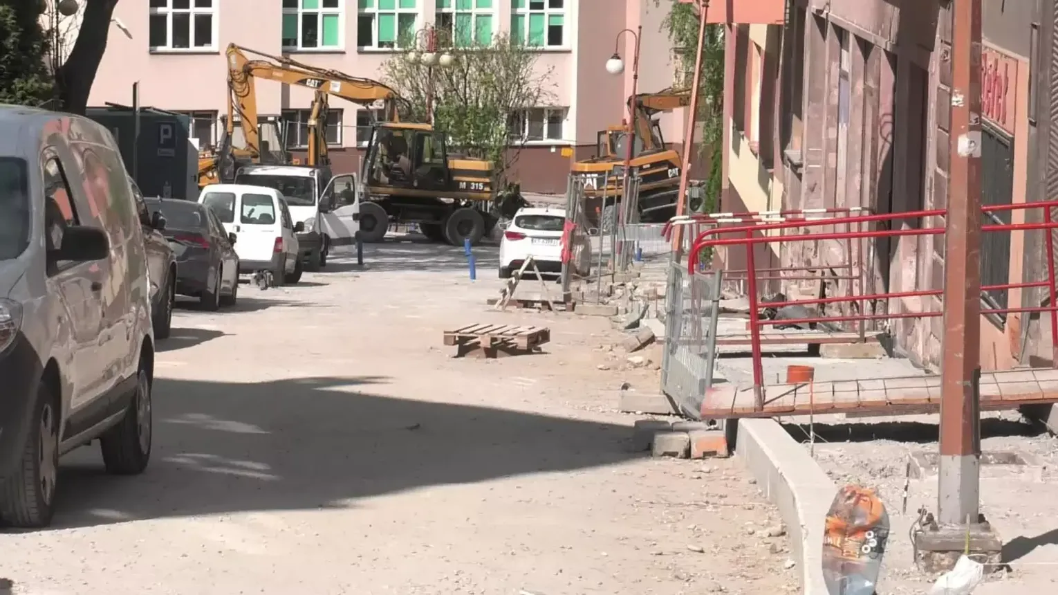 Ulica Batorego w Tarnowie - remont zmierza ku końcowi, plan na sierpień