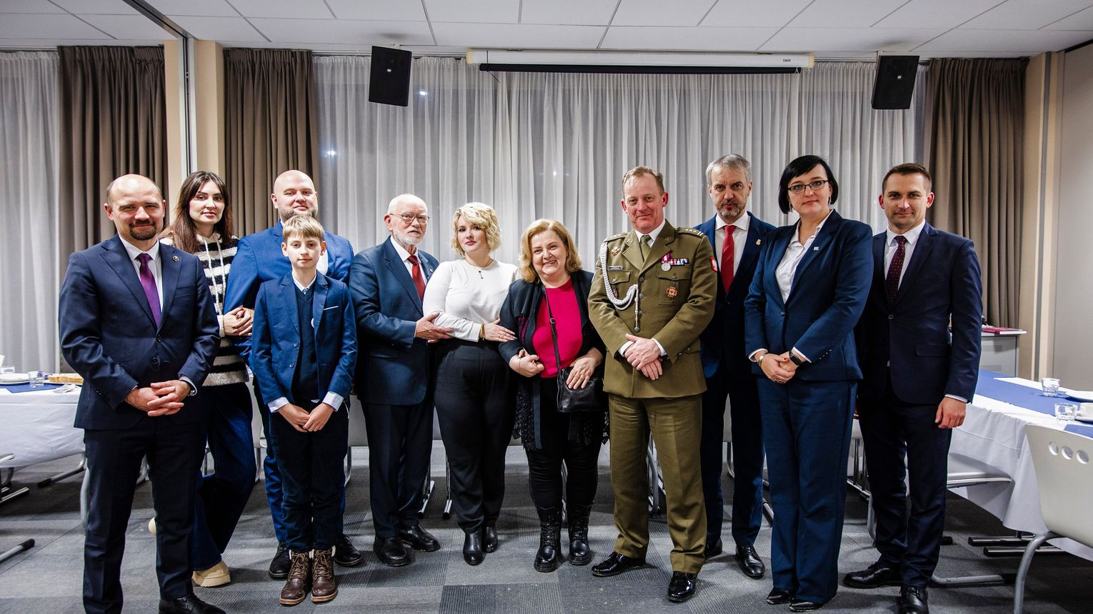 Uroczyste upamiętnienie ppłk. Ludwika Marszałka we Wrocławiu z udziałem delegacji z Dębicy