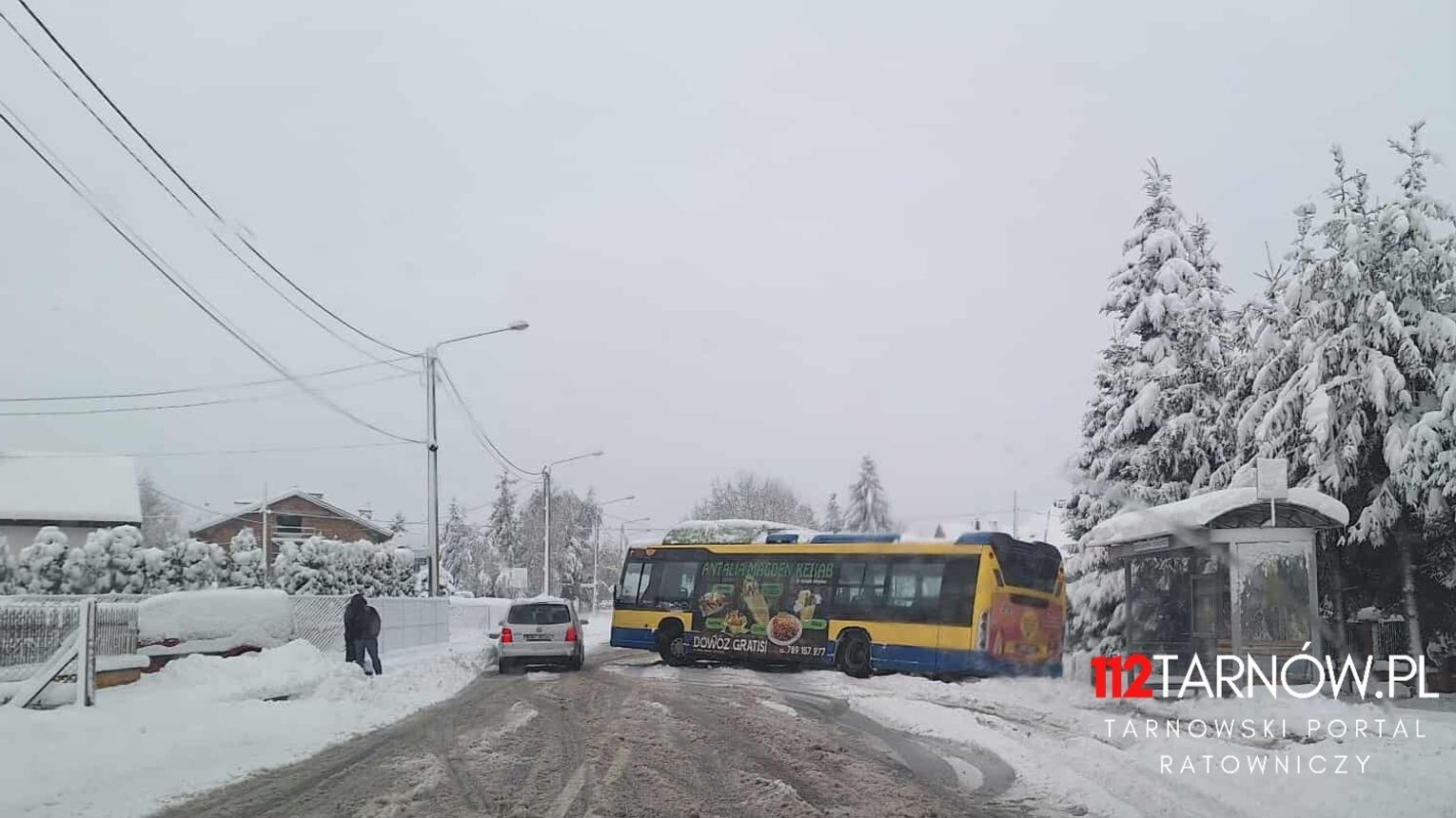 W regionie Tarnowa panują obecnie trudne warunki drogowe