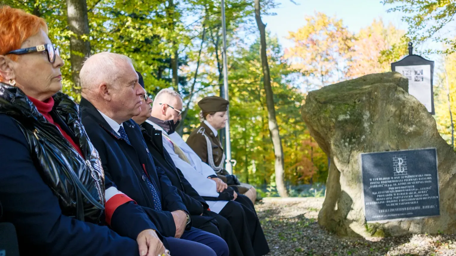 Walczyli z Niemcami o wolną Polskę. W gminie Pleśna uczczono bohaterów legendarnego batalionu AK „Barbara”