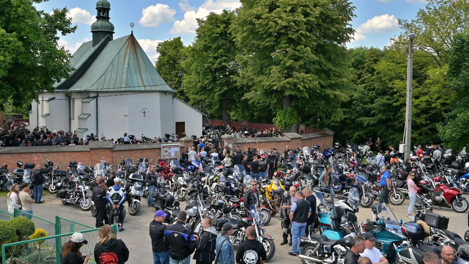 Wielki zlot na rozpoczęcie sezonu motocyklowego na Bocheńcu