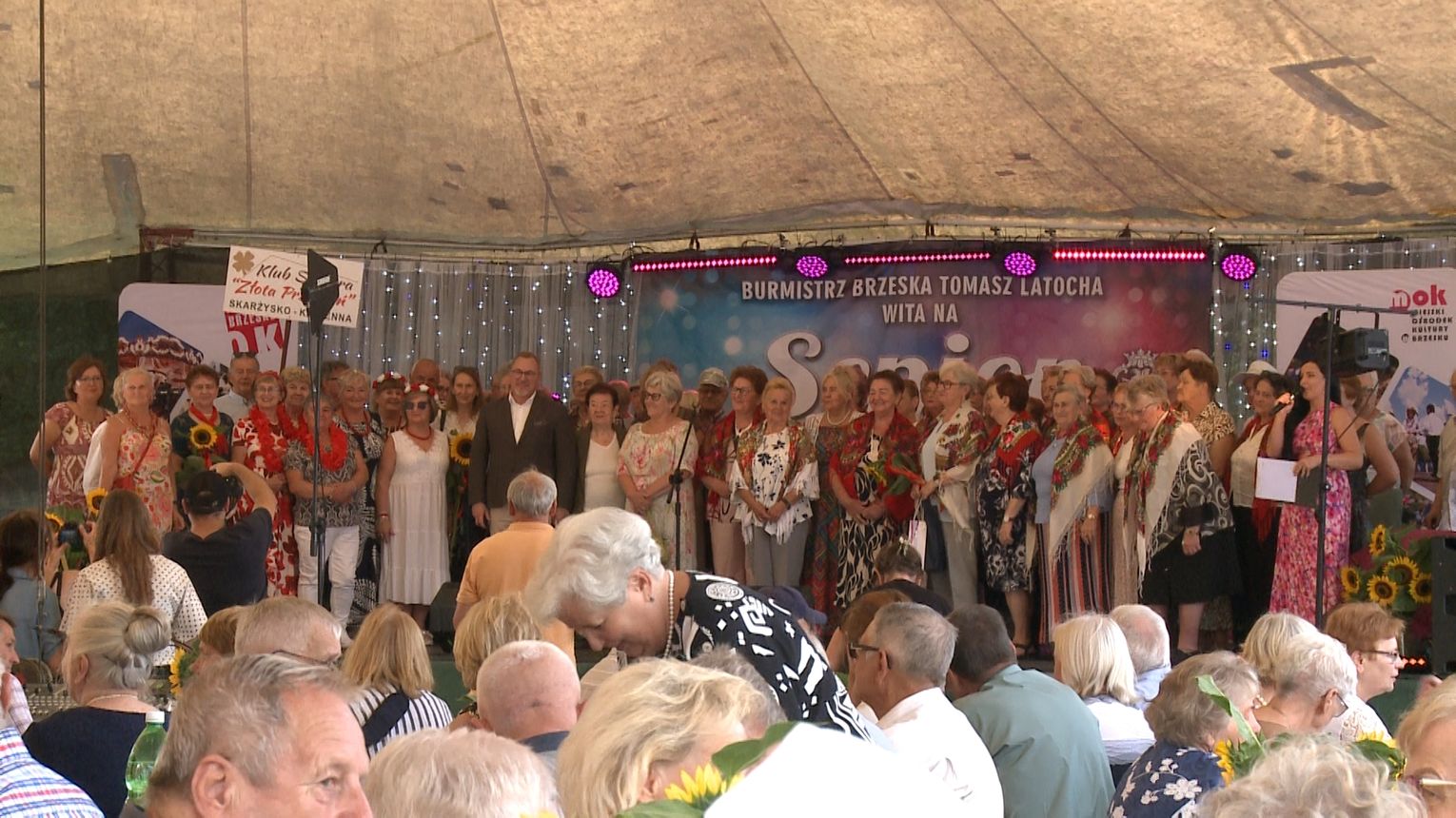 Wir zabawy i tańca na brzeskim Senior Party
