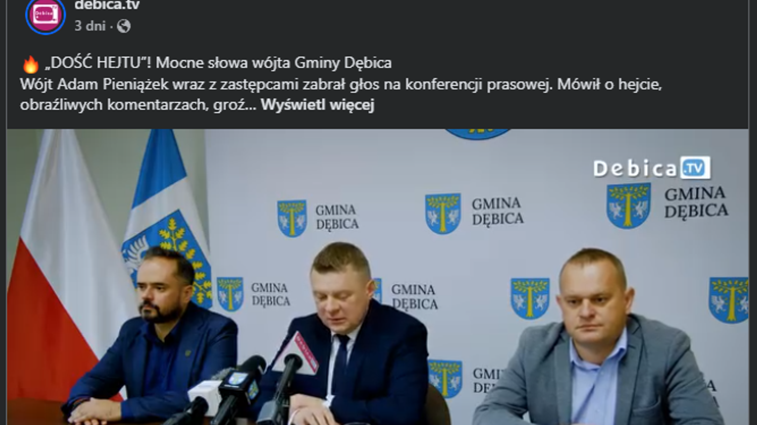 Wójt i obaj zastępcy poza urzędem? Całe kierownictwo Gminy Dębica miało ruszyć razem do krajów bałtyckich