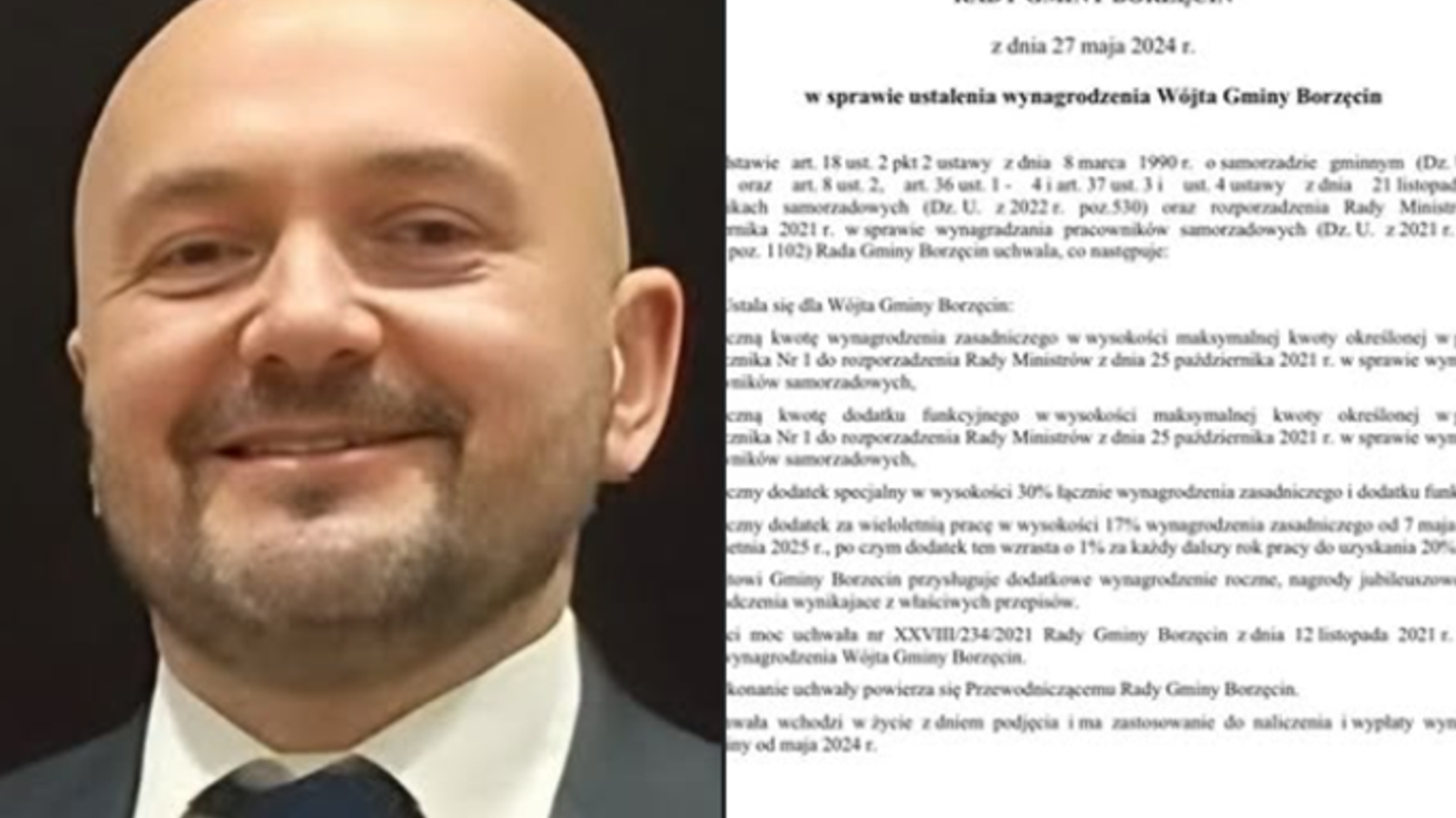 Wójt „na maksie”, czyli o wynagrodzeniu władzy w Gminie Borzęcin