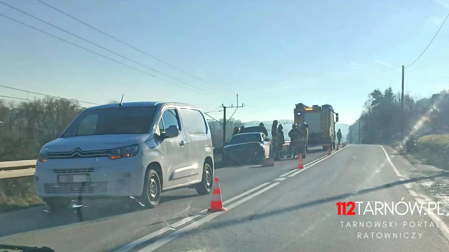 Wypadek w Gromniku. Jedna osoba poszkodowana