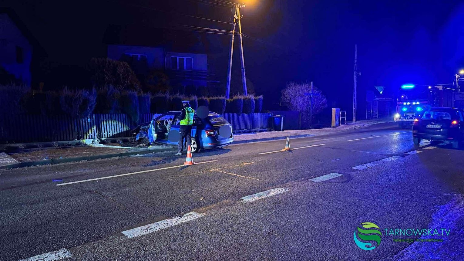 Wypadek W Woli Rzędzińskiej. Kierowca w szpitalu