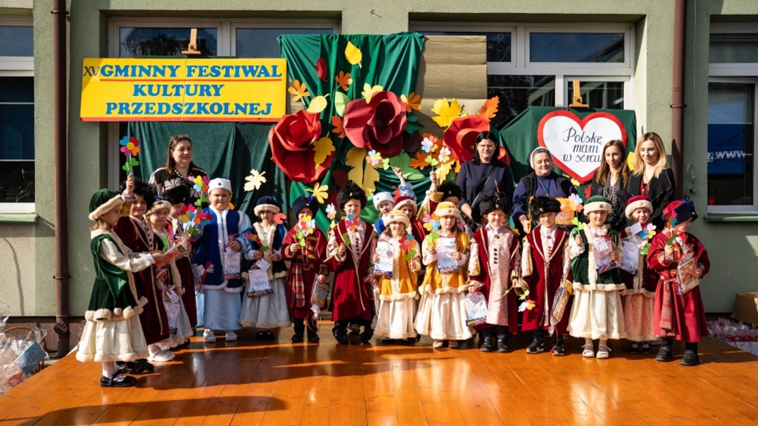 XV Gminny Festiwal Kultury Dziecięcej w Zgłobicach „Polskę mam w sercu”