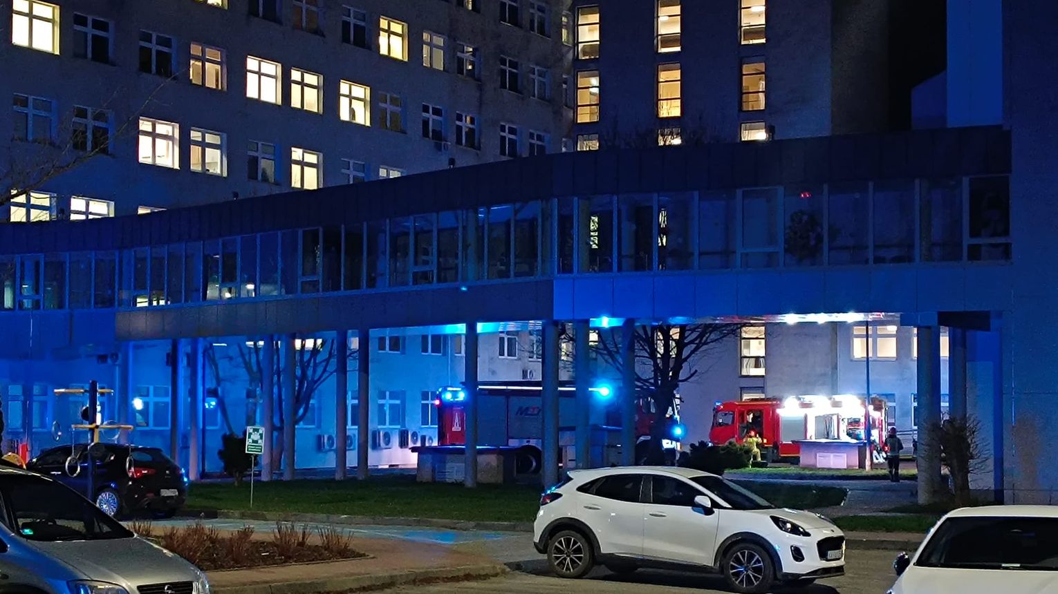Zadymienie na dwóch piętrach szpitala w Tarnowie