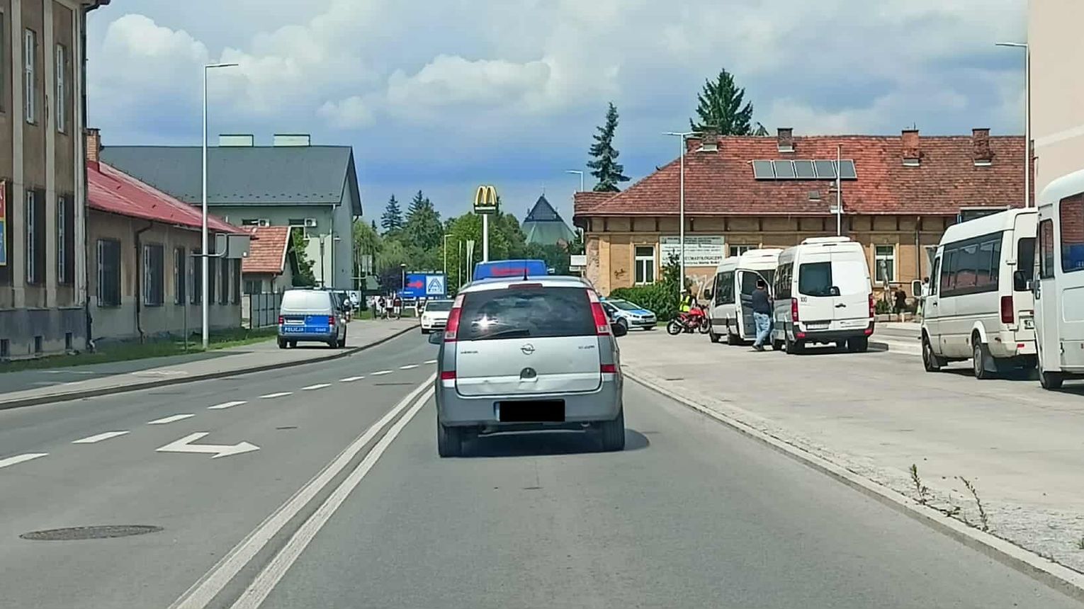 Zderzenie osobówki i motocykla na Szkotniku w Tarnowie