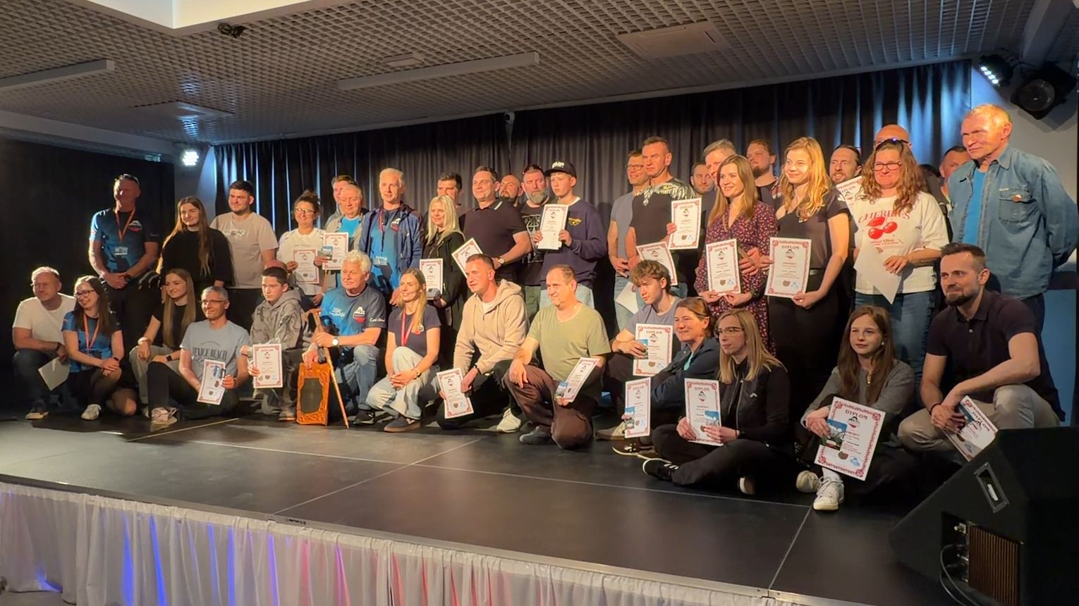 Zdobywcy polskich szczytów w Szczucinie