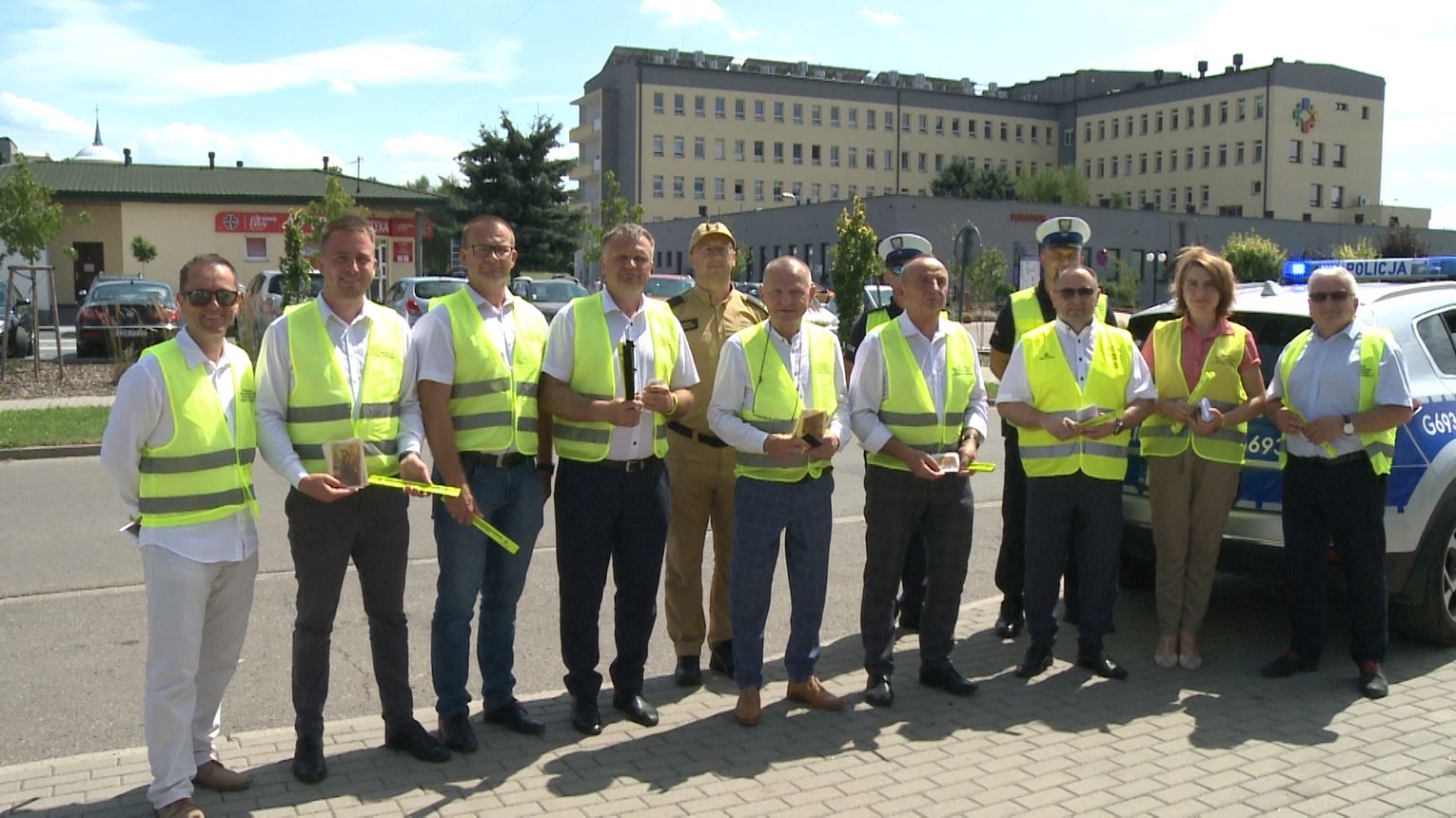 Ze św. Krzysztofem na drogach powiatu dąbrowskiego