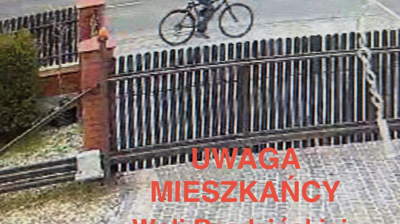 Złodziej w żółtej kamizelce i na rowerze grasuje pod Tarnowem