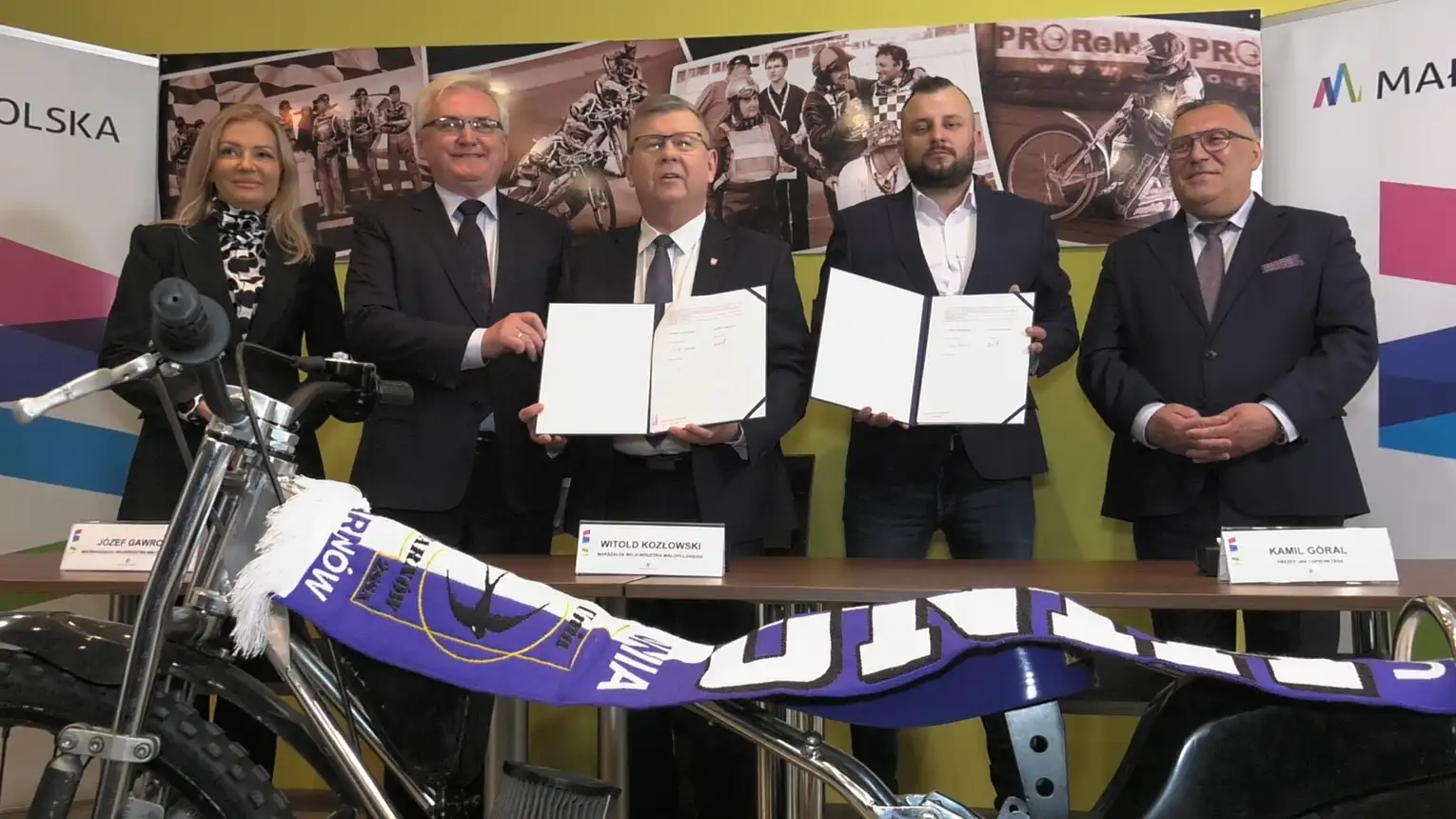 Żużlowa Unia Tarnów ze wsparciem Małopolski. Henryk Łabędź deklaruje odbudowę stadionu