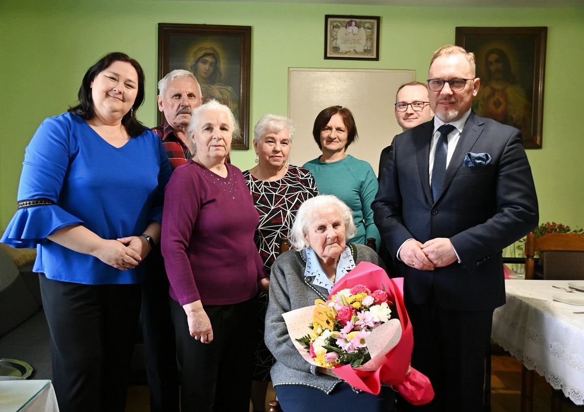 100 lat Pani Bogumiły Łąckiej z Jadownik