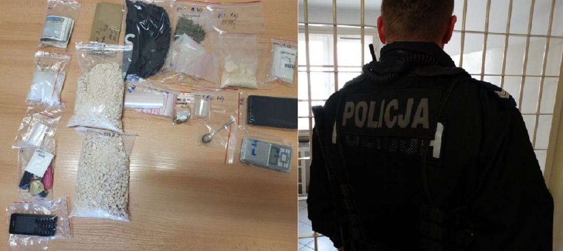 30-latek trzymał narkotyki w sejfie, został zatrzymany przez bocheńską policje
