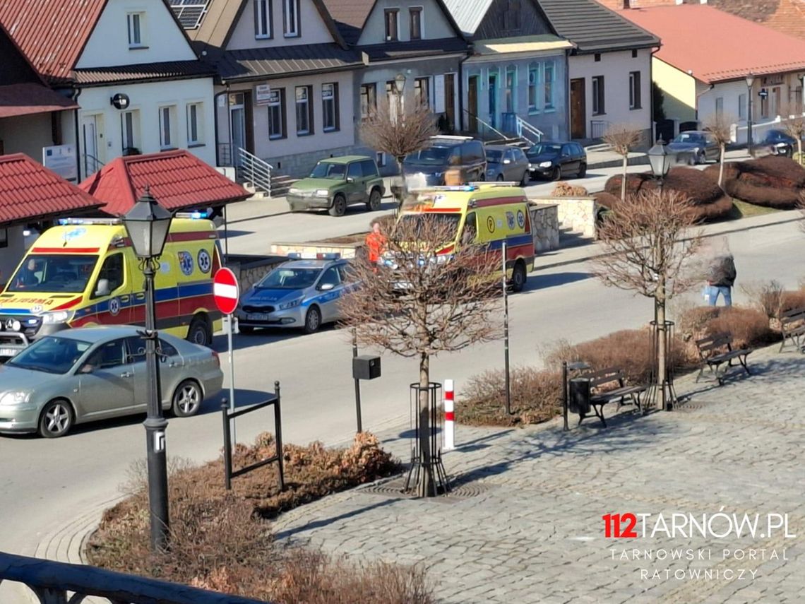 Atak na ratowników medycznych w Ciężkowicach